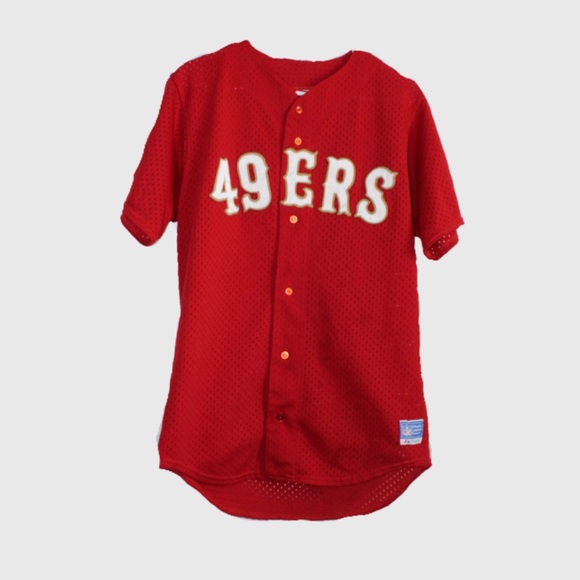 49ers baseball jersey